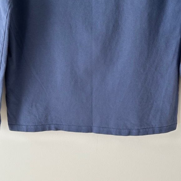 Life Is Good Blue Cotton Total Eclipse Long Sleeve Crusher Tee - Picture 13 of 16